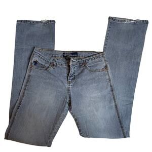 TYTE Lightwash Blue Straight Leg Lowrise Jeans Vintage Y2K 7 Juniors